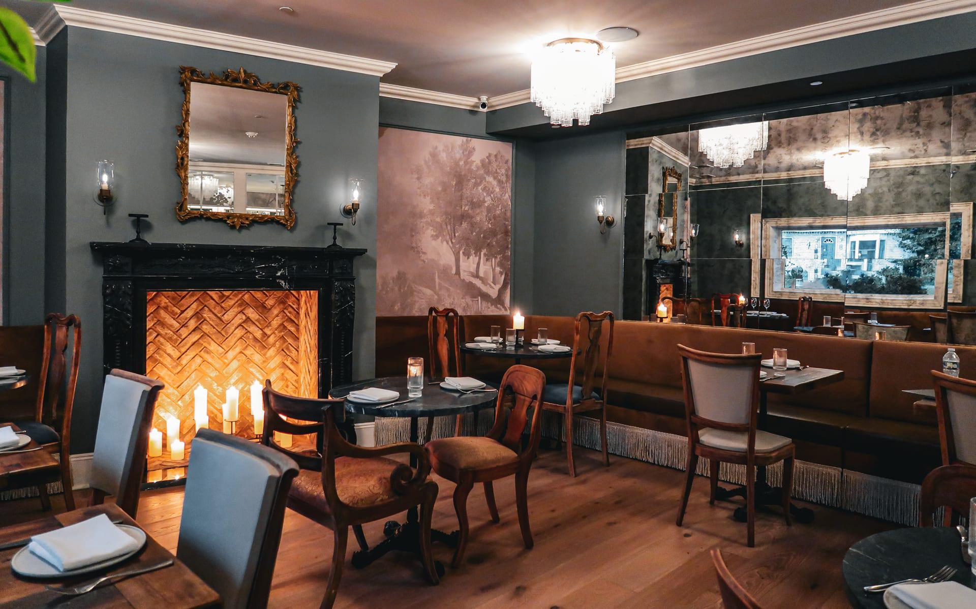Elegant private dining room